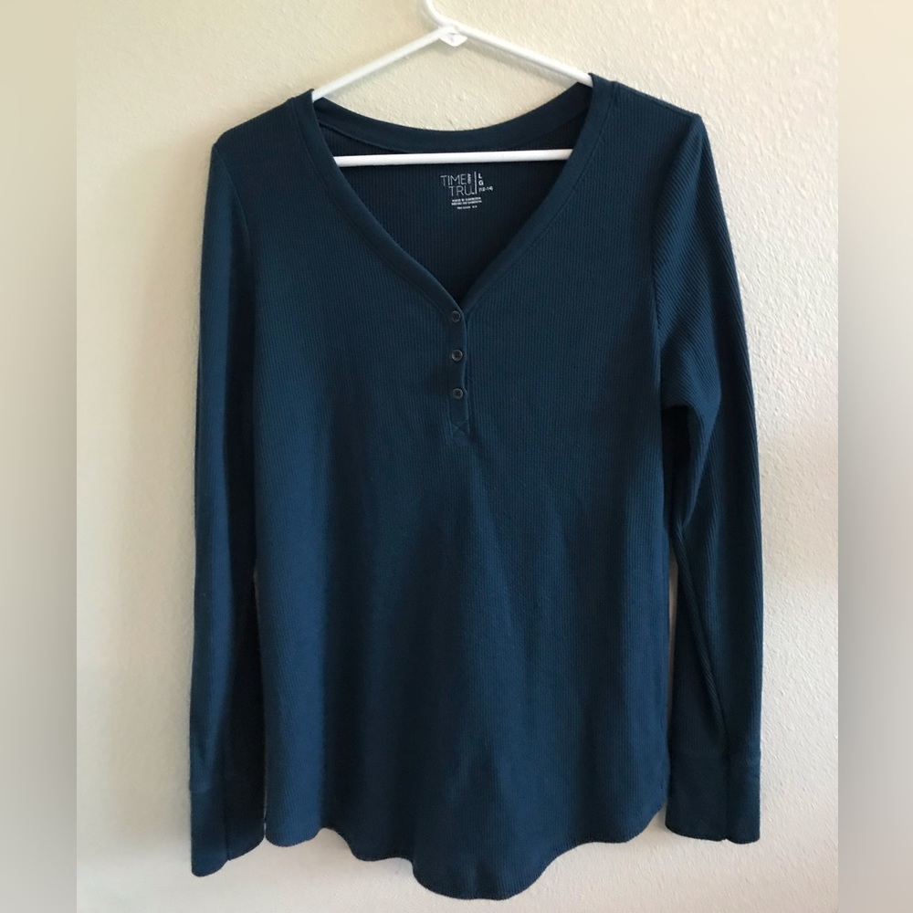 Time and tru dark green size large